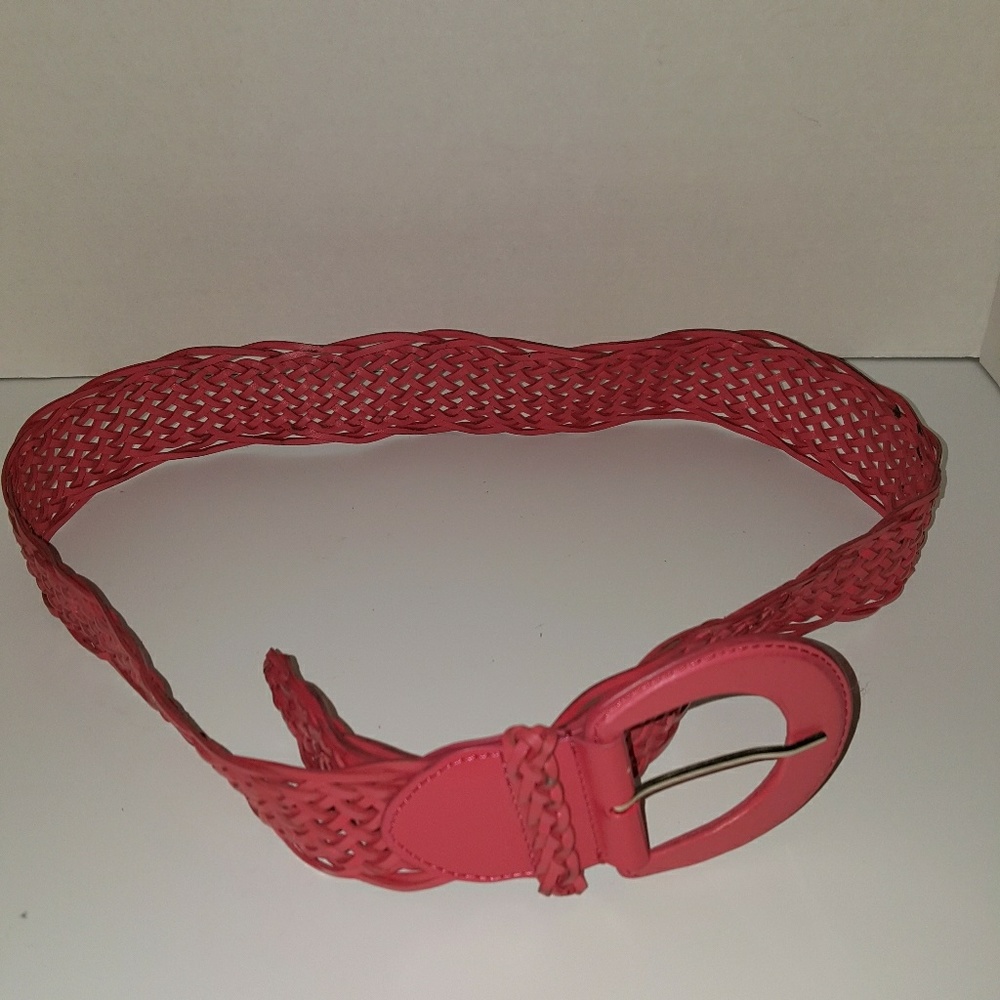 NY&CO  - GENUINE LEATHER WOVEN BELT